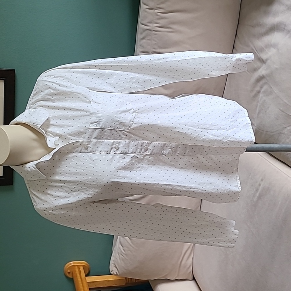 Madewell Button Down Poplin Blouse.